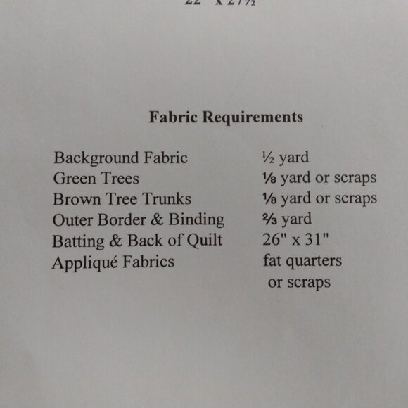 Vintage Santa Wall Quilt Sewing Pattern 22" x 27.5" Quilted Father Christmas - Picture 6 of 9